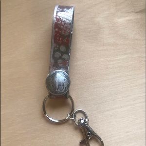 NEW Buffalo Nickel Handpainted Keychain
